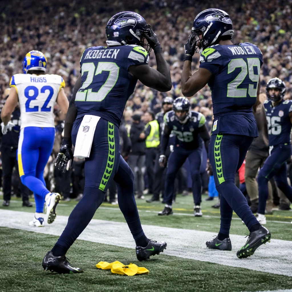 Seattle Seahawks Overcome Riq Woolen’s Penalty to Secure NFC Championship Victory
