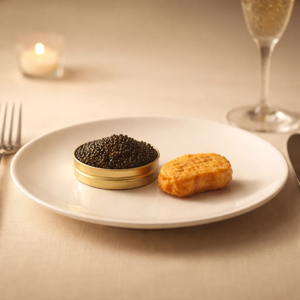 McDonald's Pairs Chicken McNuggets with Caviar in Exclusive Valentine's Day Promotion