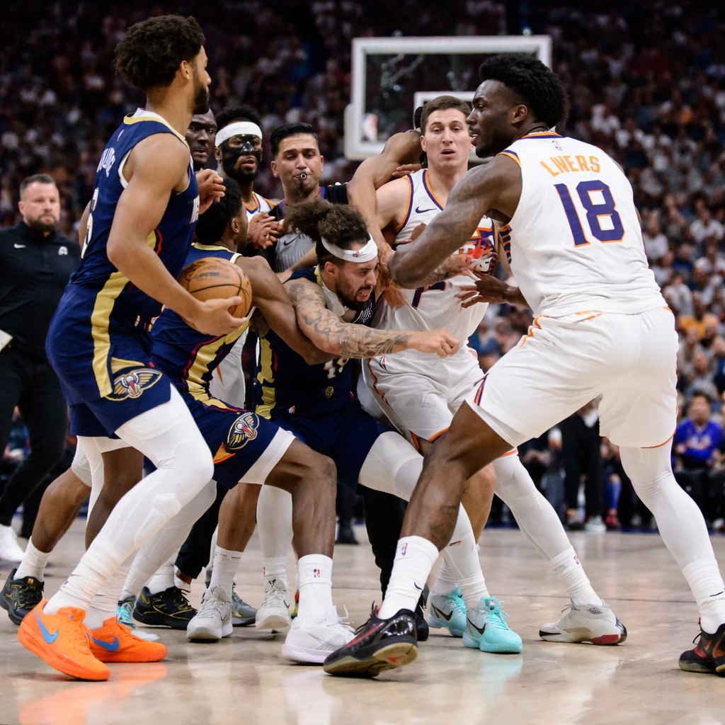 Altercation Between Pelicans' Jose Alvarado and Suns' Mark Williams Leads to Ejections in Intense Matchup
