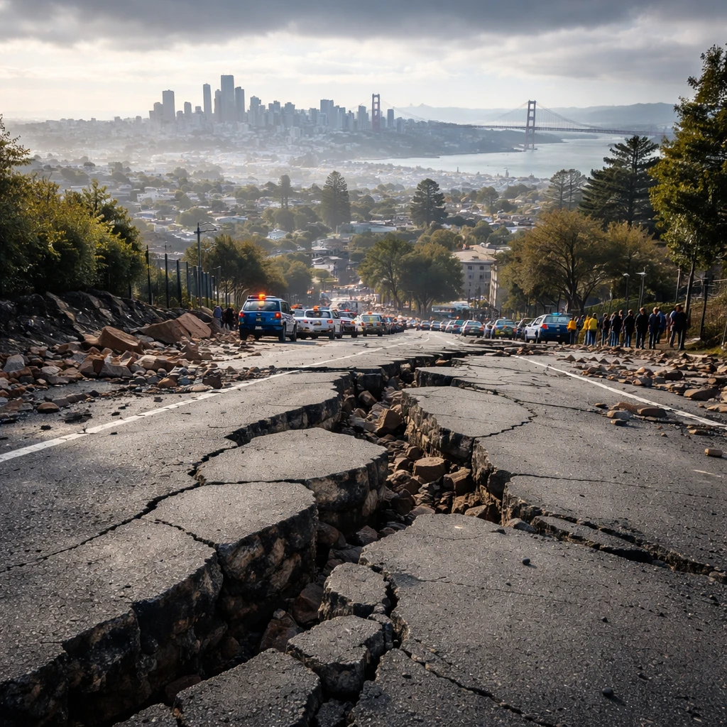 Series of Minor Earthquakes Affect San Francisco Bay Area