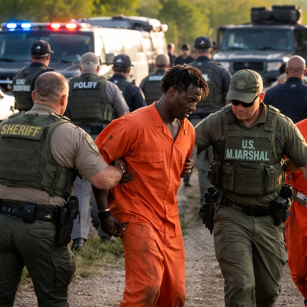 Eight Escapees Apprehended Swiftly After Fleeing Rural Louisiana Jail