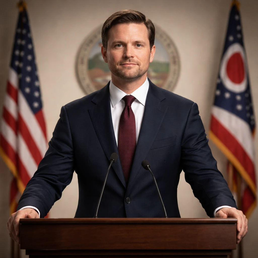 Vivek Ramaswamy Embraces a Measured Conservative Image for Ohio Governor Bid