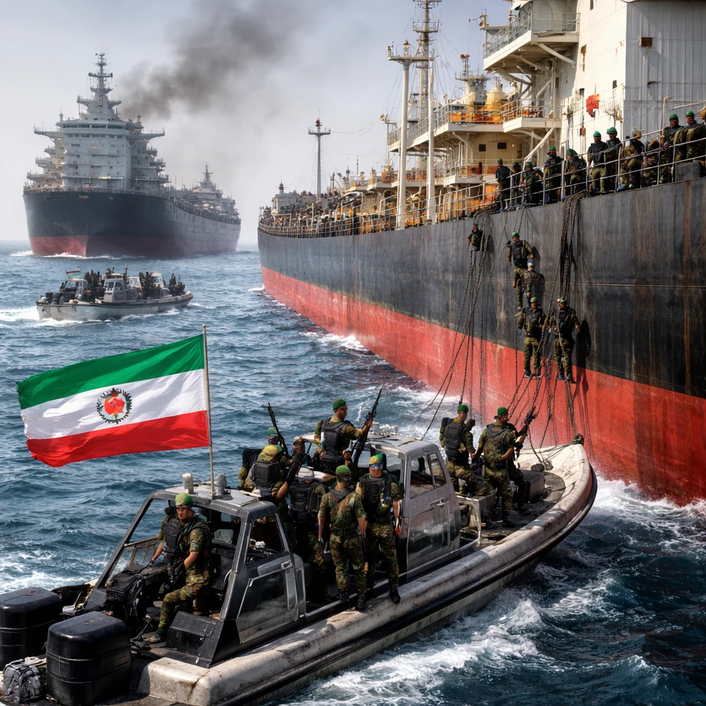Iran Detains Two Foreign Oil Vessels in Persian Gulf Citing Fuel Smuggling Allegations