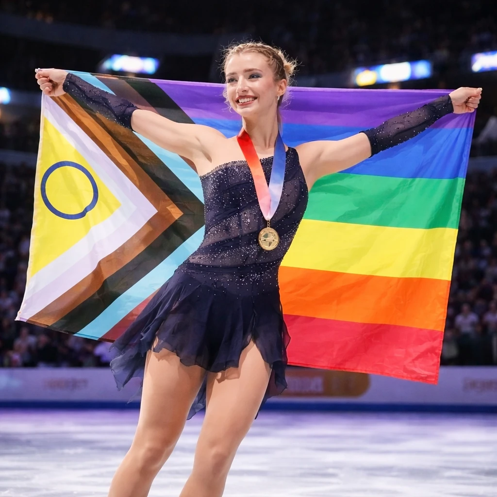 Figure Skating Emerges as a Supportive Arena for LGBTQ+ Athletes