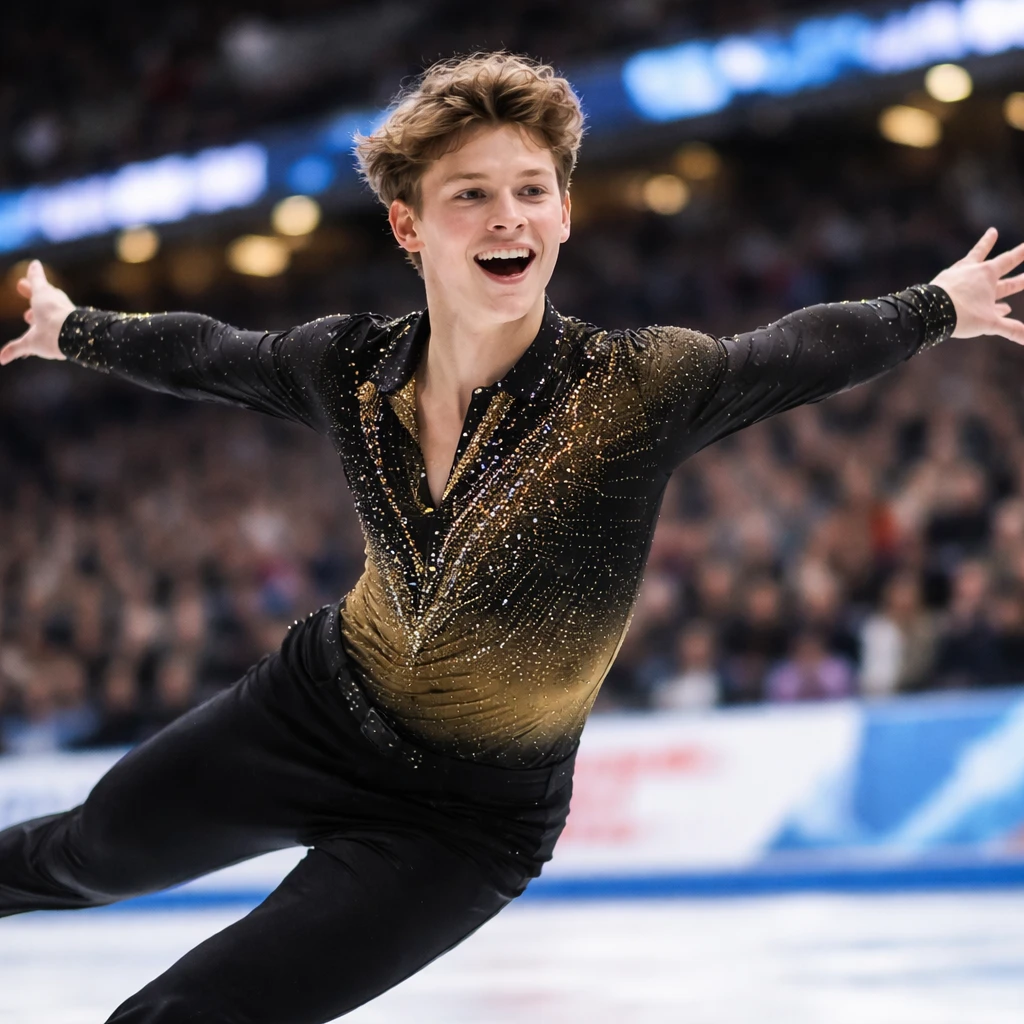Ilia Malinin Shines with Record-Breaking Short Program at U.S. Figure Skating Championships