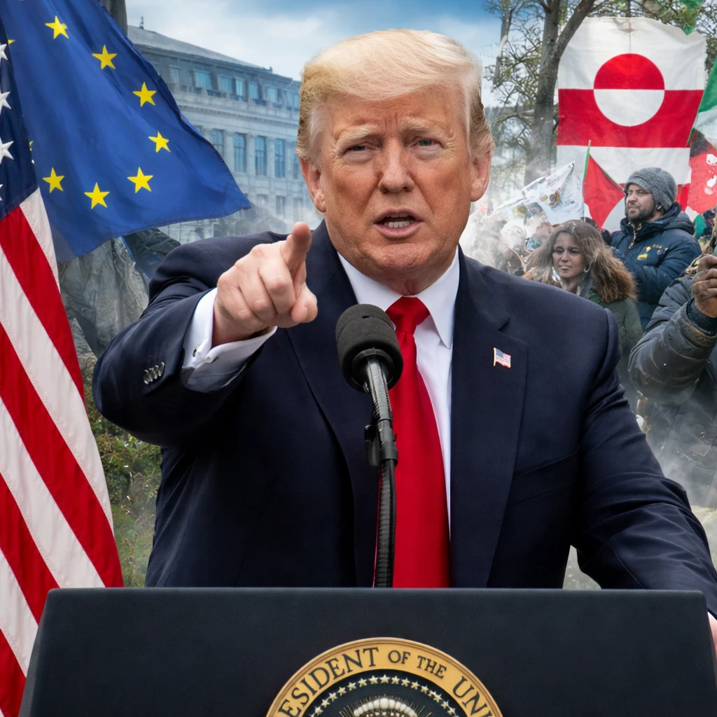 U.S. President Proposes Tariffs on Select European Nations Over Greenland Dispute