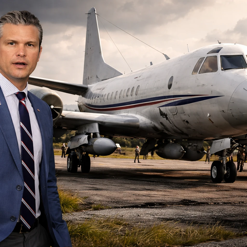 Military Aircraft in Venezuelan Drug Strike Camouflaged as Civilian Plane