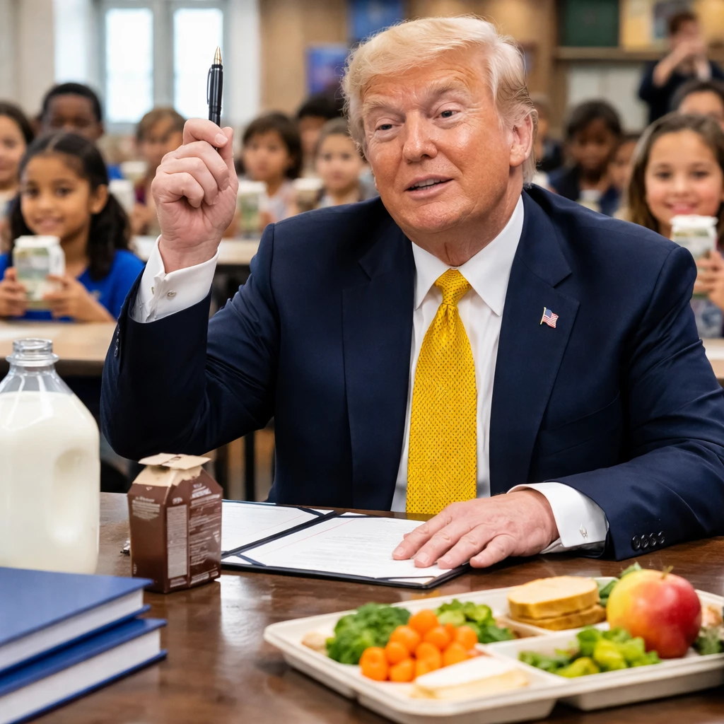 Whole Milk Returns to School Lunches Following New Federal Legislation