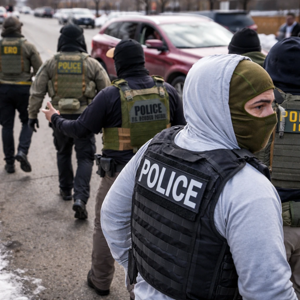 The Debate Over Masked Federal Agents in Immigration Enforcement Intensifies