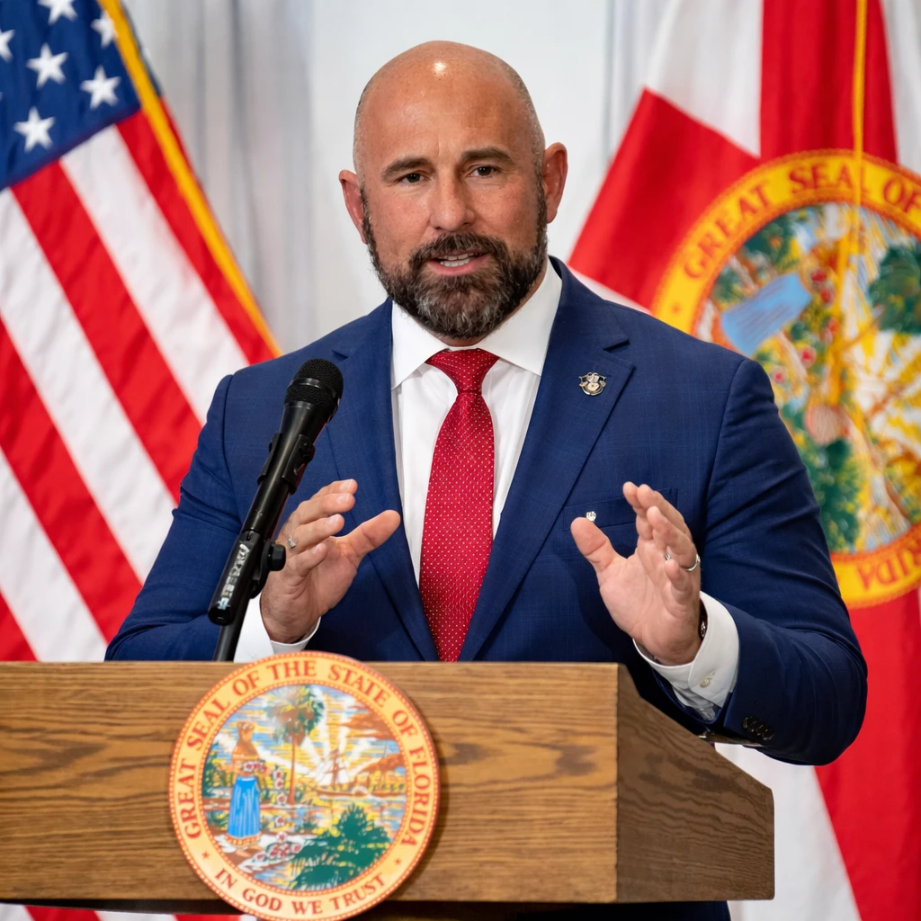 Florida Lt. Governor Jay Collins Announces 2026 Gubernatorial Bid, Facing Trump-Endorsed Rival