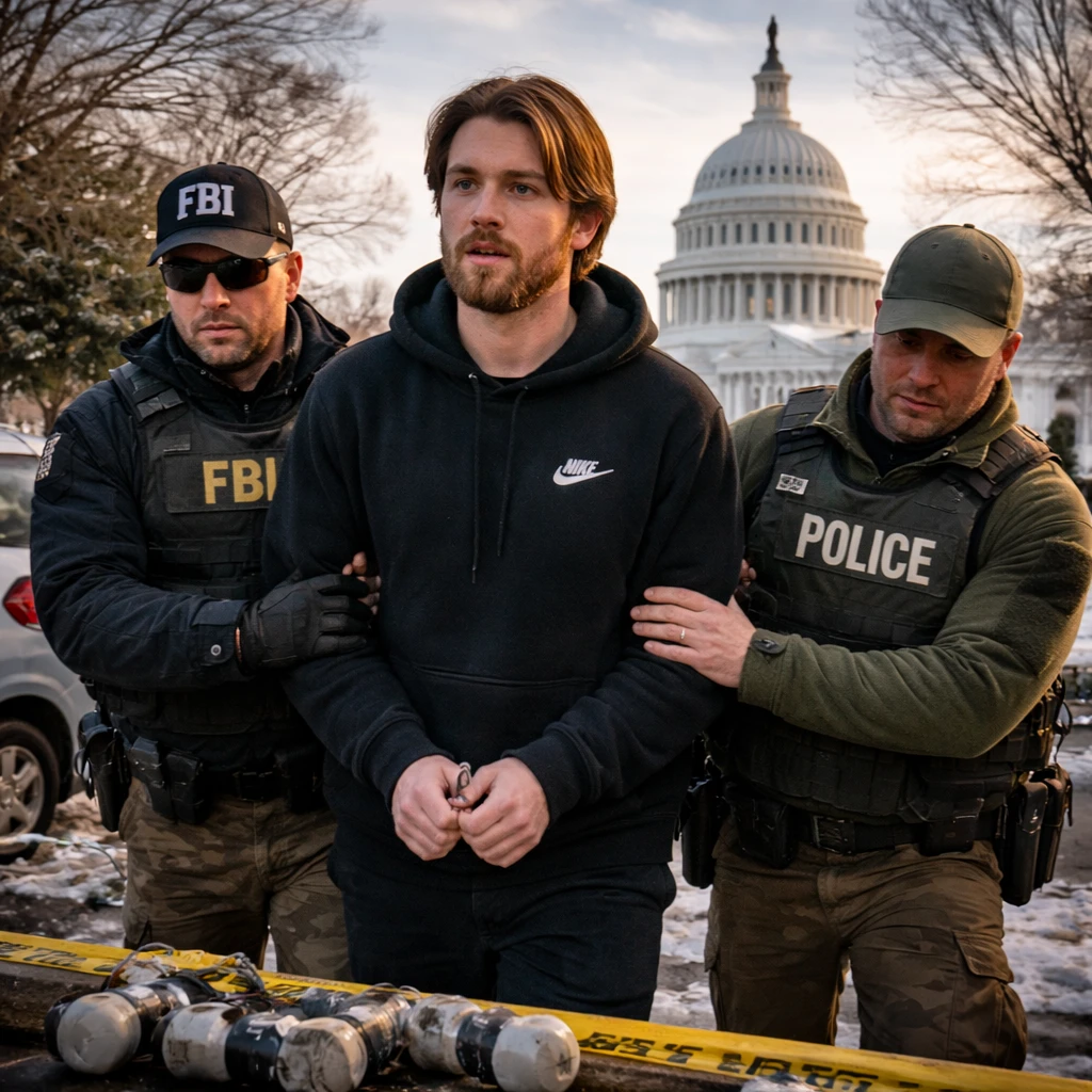 Federal Judge Denies Pretrial Release for Suspect in Pipe Bomb Planting Near Party Headquarters