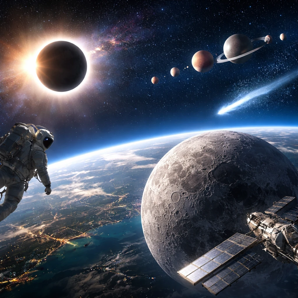 2026 Celestial Events Forecast: Moon Missions, Solar Eclipses, and Planetary Alignments