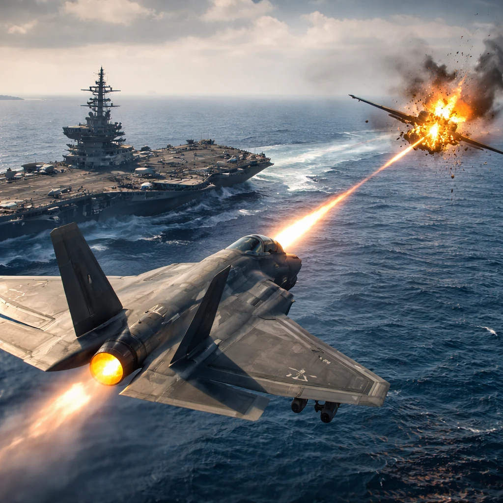 US Navy Downs Iranian Drone Near USS Abraham Lincoln Amid Regional Tensions