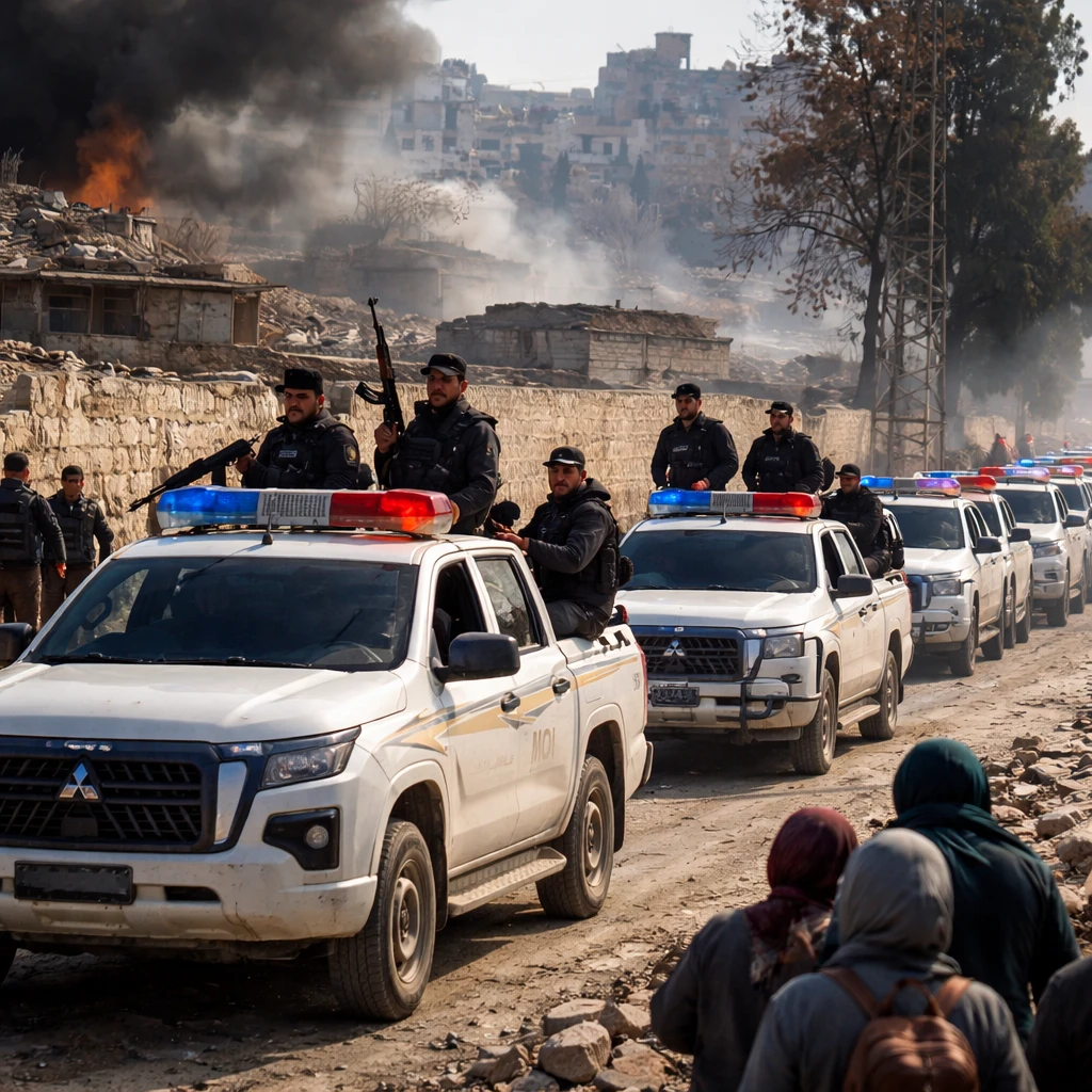 Syrian Security Forces Enter Aleppo Neighborhood Amid Clashes with Kurdish Fighters