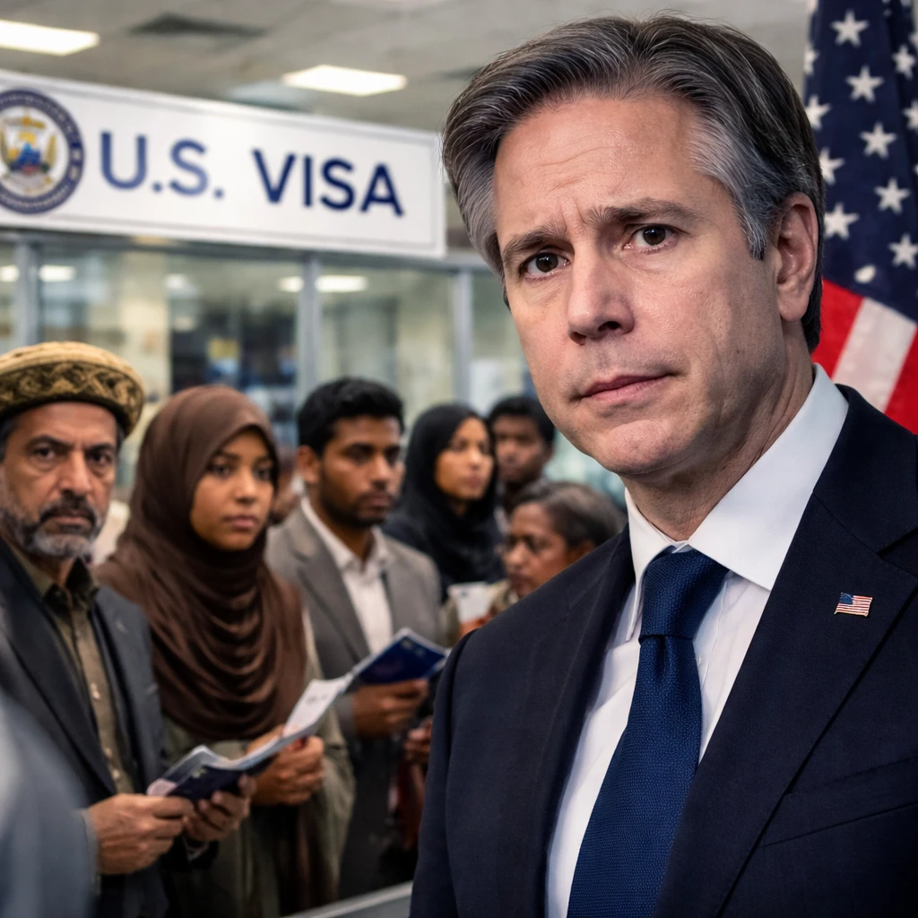 US Halts Immigrant Visa Processing for Nationals from 75 Countries Citing Public Assistance Concerns