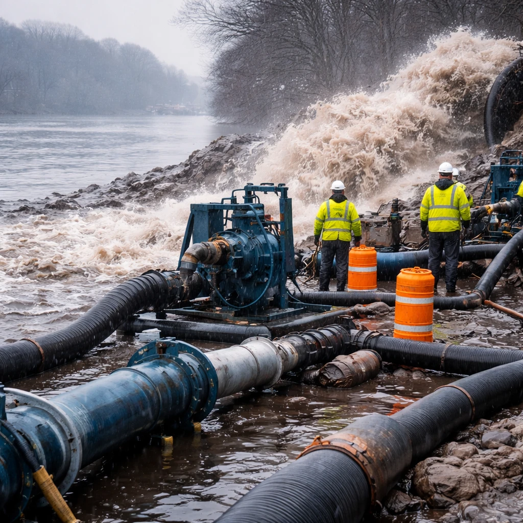 Massive Sewer Pipe Failure Pollutes Potomac River Ahead of Winter Storm