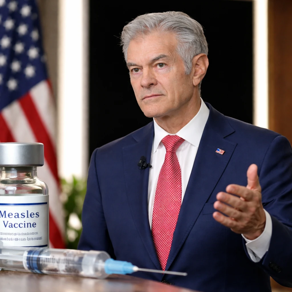 US Health Official Emphasizes Importance of Measles Vaccination Amid Rising Outbreaks