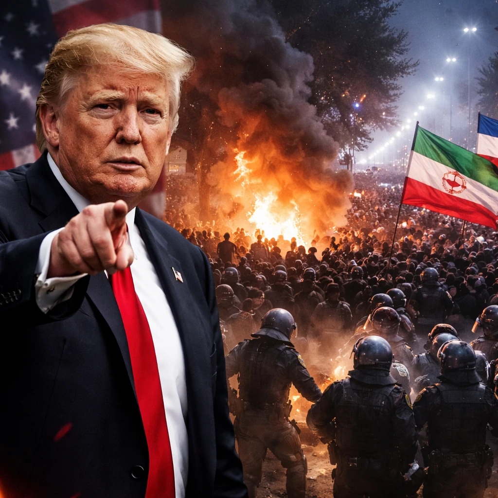 Tensions Rise as Trump Signals Iran Willing to Negotiate Amid Deadly Protests