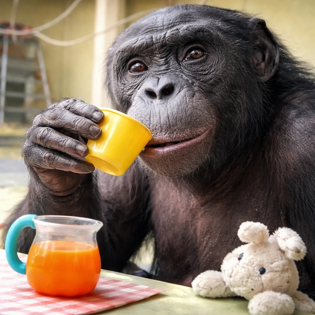 Research Explores Imaginative Abilities in Apes Through Controlled Experiments