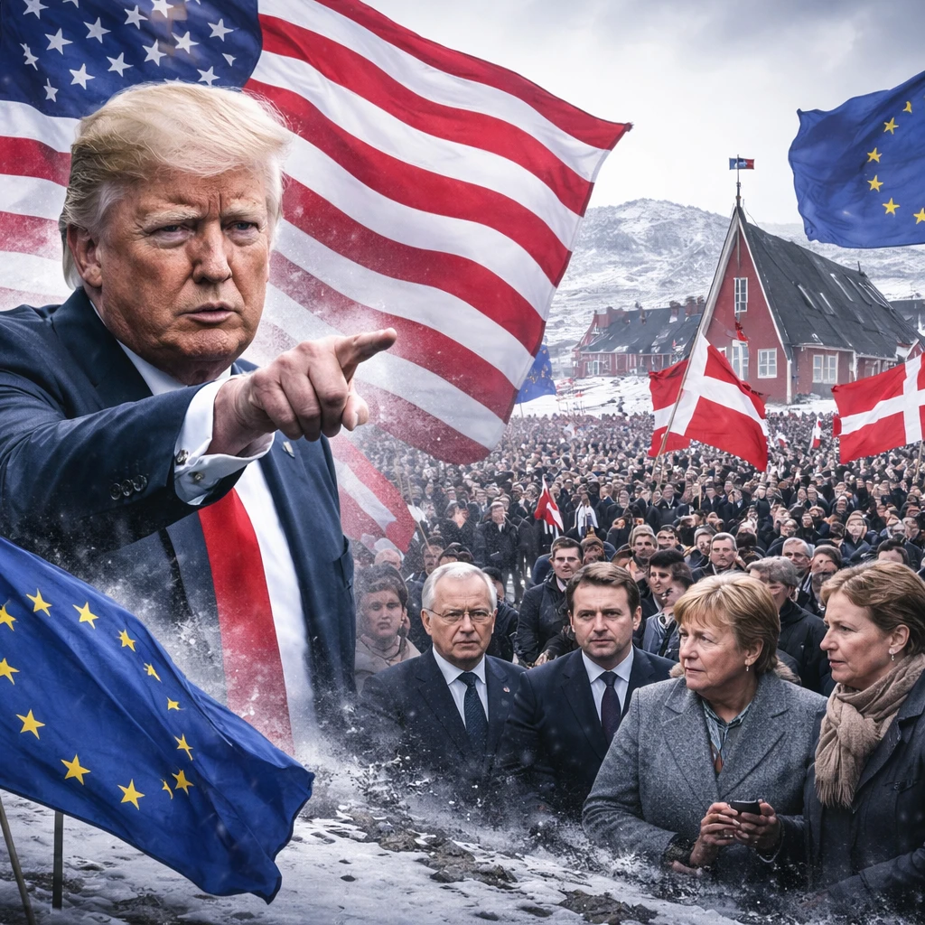 US-EU Tensions Escalate Over Greenland Tariff Threats