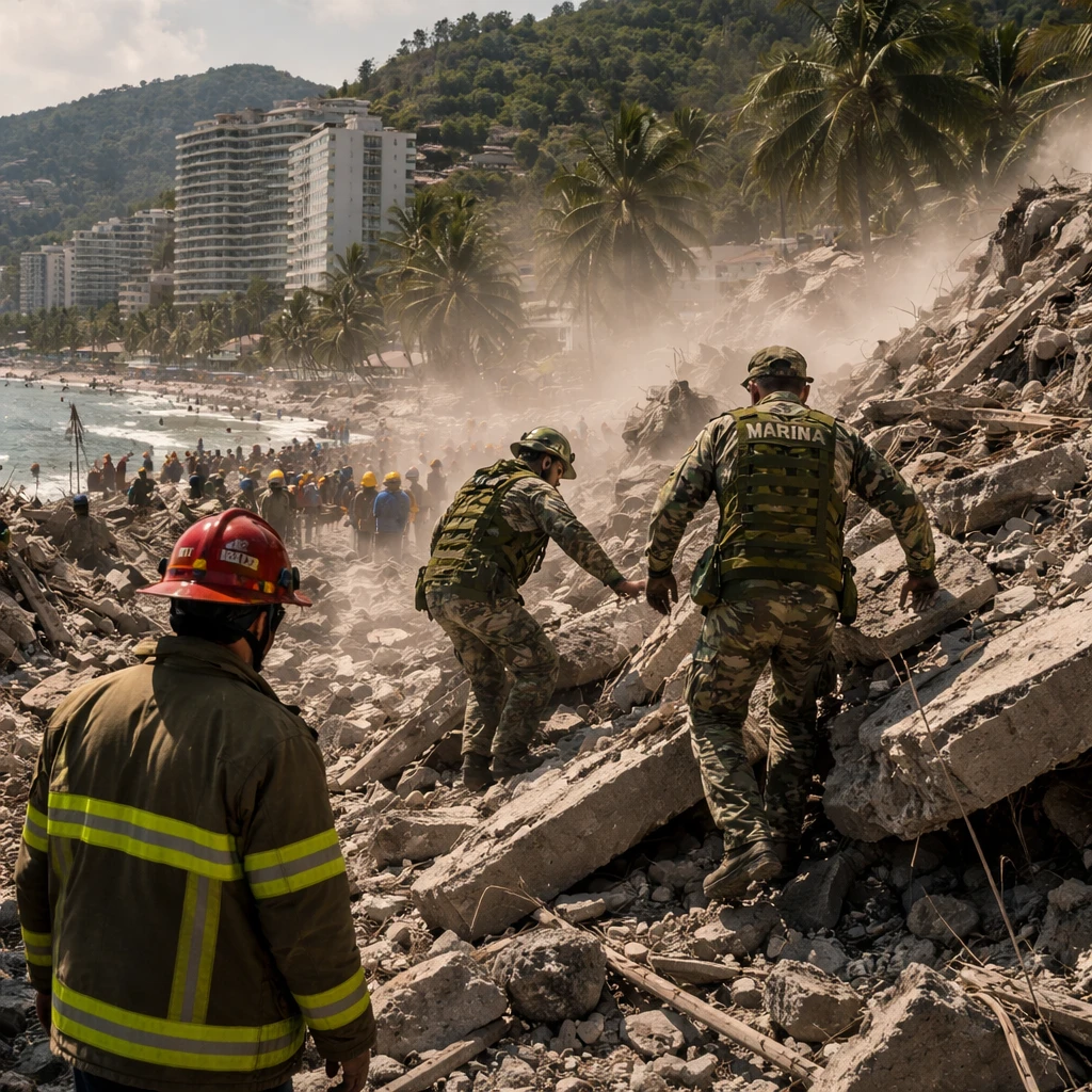 6.5 Magnitude Earthquake Strikes Guerrero, Mexico Resulting in Casualties